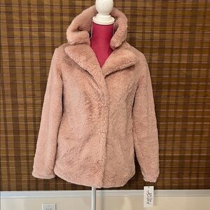 Kendall & Kylie Blush Teddy Jacket